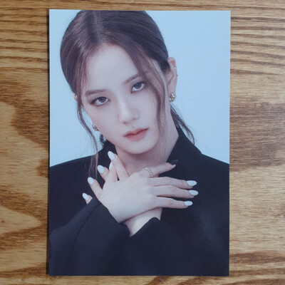 Jisoo Official Postcard BlackPink 1st Full Album The Album Kpop Genuine