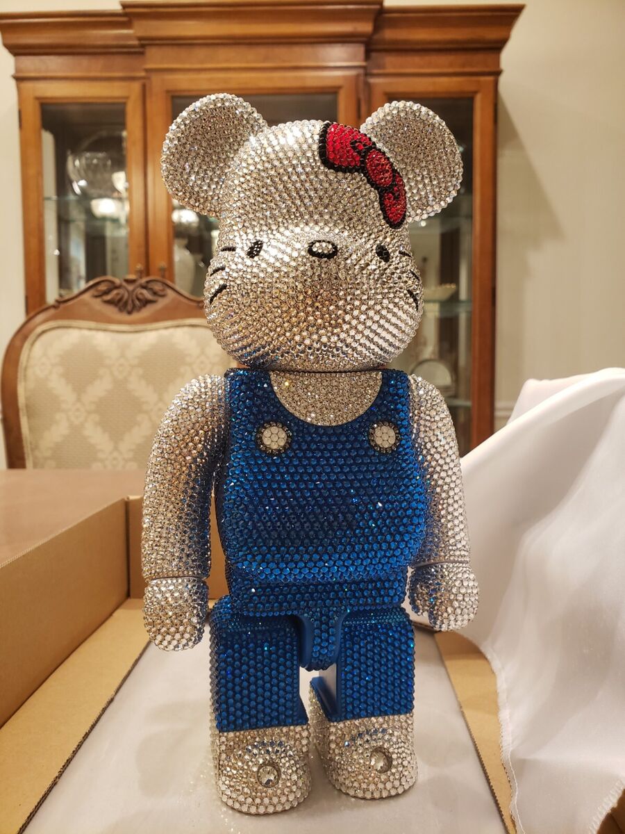 Bearbrick CRYSTAL DECORATE HELLO KITTY BE@RBRICK 400 Bearbrick CRYSTAL DECORATE HELLO KITTY BE@RBRICK 400