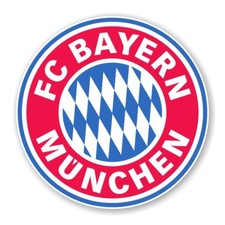 Fc Bayern Munchen Round Decal Die Cut