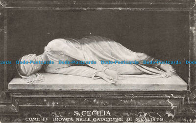 R672459 S. Cecilia. Come FV Trovata nelle Catacombe di S. Calisto. G. Ripostelli