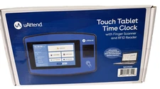 uAttend Touch Tablet Time Clock W/ Finger Scanner And RFID Reader NX2500