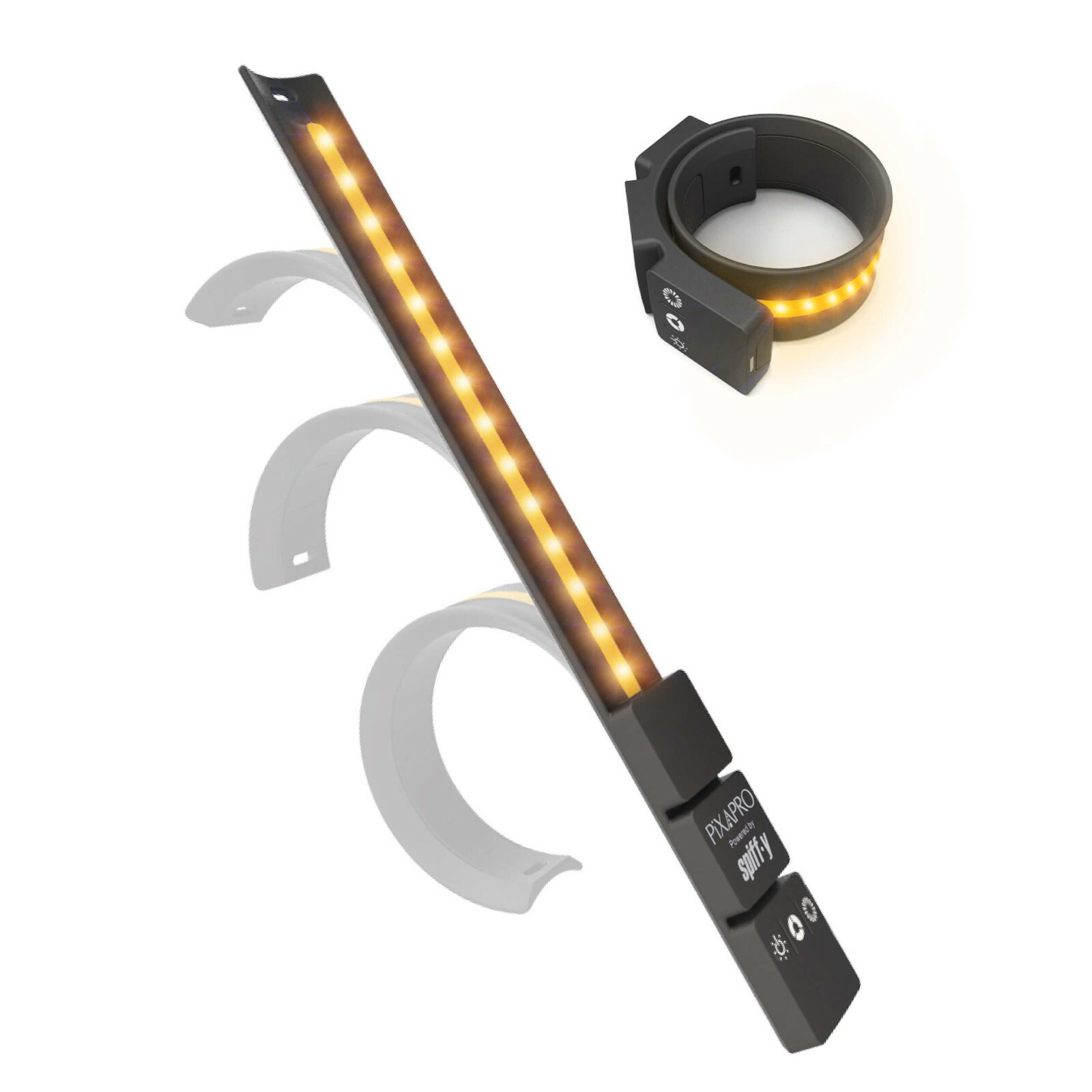 Magnetic RGB LED Continuous Lighting Dimmable Lightweight Flexible Bracelet