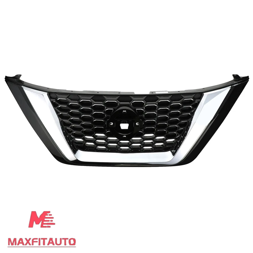 623109UF0A Fit 2019-2023 Nissan Murano Front Grille Grill Assembly Chrome+Black Foto 3 de 4
