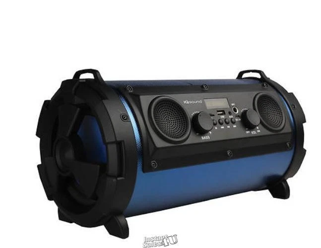 Supersonic IQ 1525BT RD Wireless Bluetooth Speaker Blue eBay