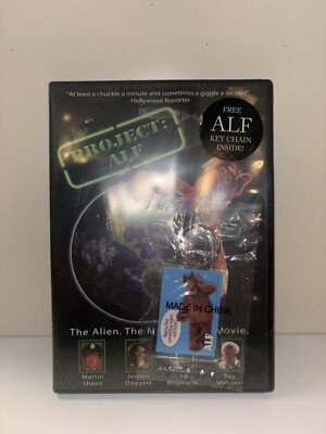 SEALED - Project: ALF Martin Sheen DVD + Special Features + Alf Keychain - 2001