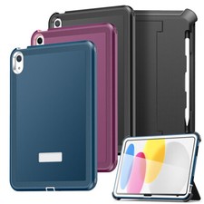 For iPad A16 11th 2025/10th Gen Case Rugged Shockproof Heavy Duty Stand Cover