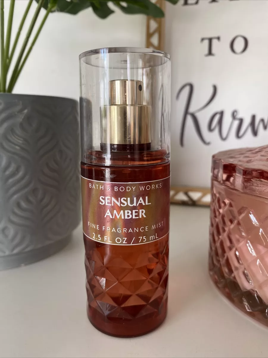 Bath & Body Works Sensual Amber Fine Fragrance Mist 8 fl oz / 236ml