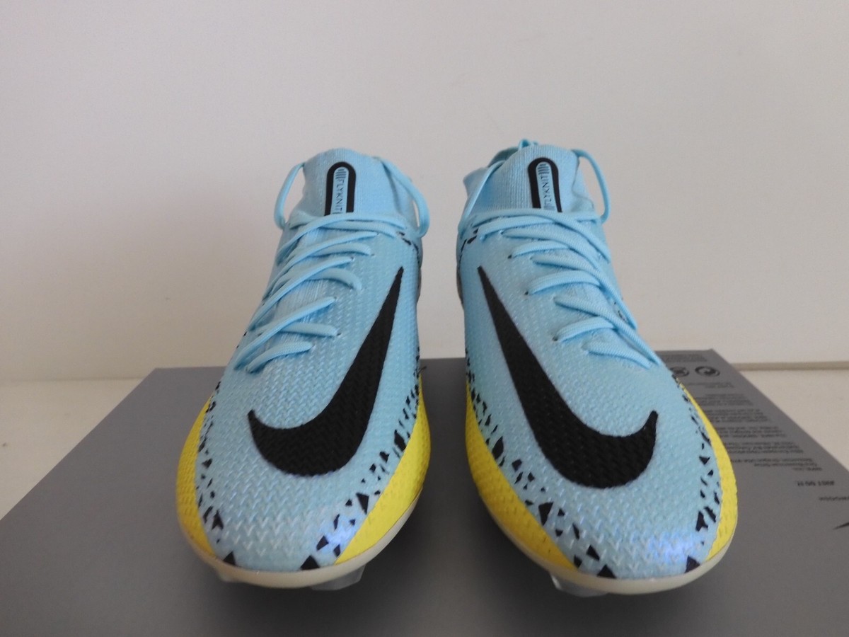 Nike Phantom Gt2 Elite Df Fg Glacier Ice Blue-Black Sz 7.5 [CZ9889