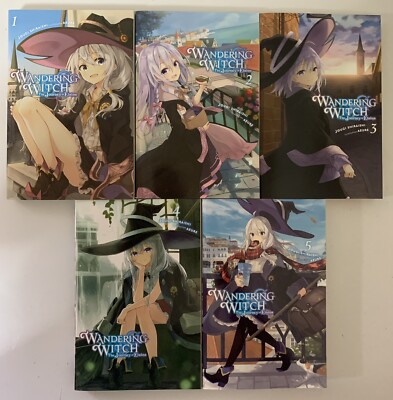 Wandering Witch: The Journey of Elaina light novel Vol. 1-5 (New)