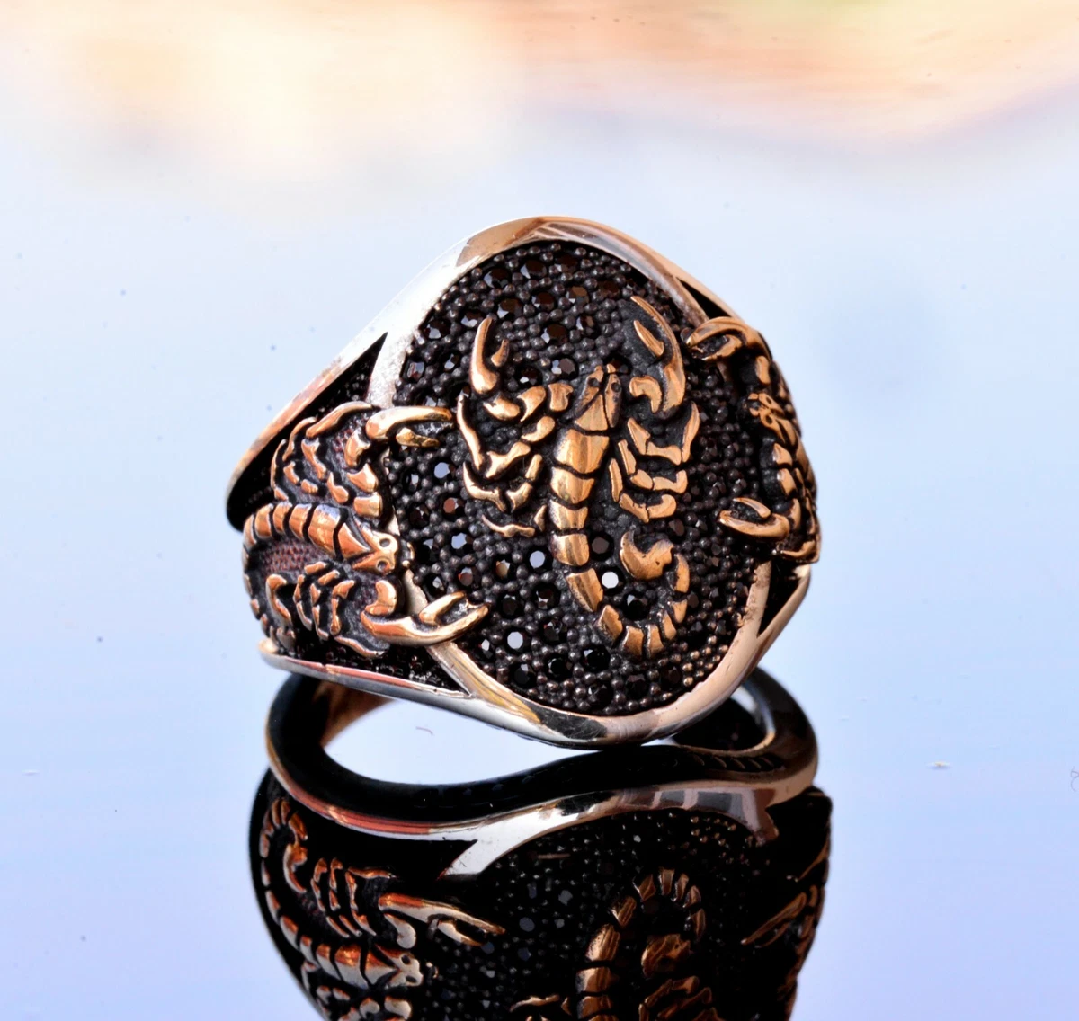 Scorpion sale ring silver
