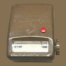 Bell  Howell Sunometer Model 76 Dial And Button Function Unit Untested