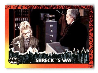 1992 Topps Batman Returns Trading Card #29 Shrek's Way