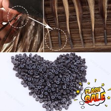 I Tip Micro Ring Beads Replacement Tool Beads for 0.5g 1g I Tip Hair Extensions