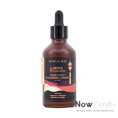 MARY & MAY Idebenone + Blackberry Complex Serum 80mL (Seoul Edition) Big Size
