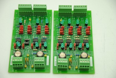 B.C.AUTOMATION I/O Card, 5 1/4''L x 2 3/4''W, Lot of 2