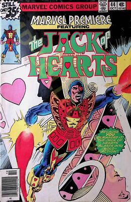 Comic Book Marvel Premiere Featuring The Jack of Hearts Issue 44