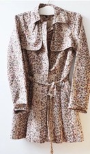 Trench Coat Breasted Belted Size 10 New