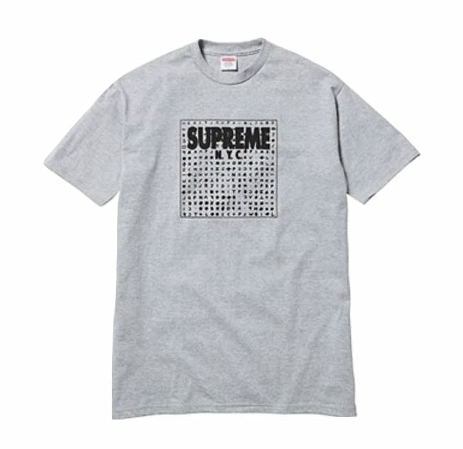 Футболка Supreme Zodiac Серая L FW 12 36490₽