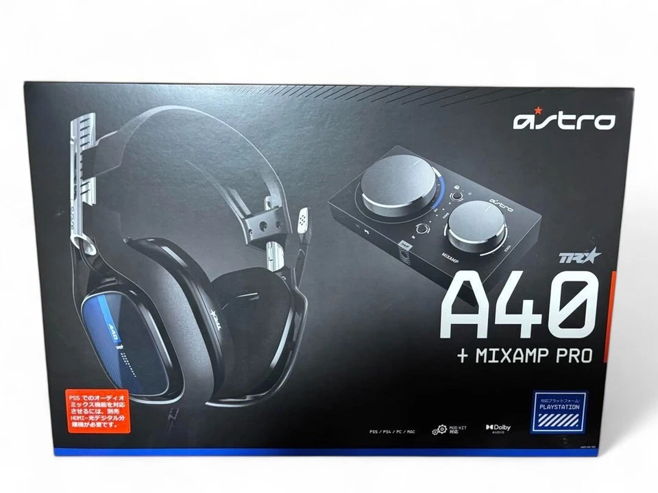 ASTRO Gaming A40 gaming head set + MixAmp Pro TR A40TR-MAP-002r PS5 PC Xbox BK - Image 2 of 4
