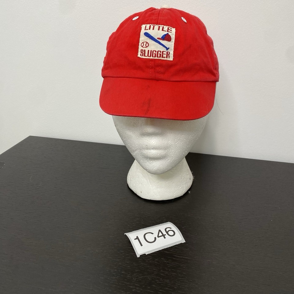Retro Cap Windows Vintage 1987 Little Slugger Red Toddler Baseball Cap Hat Kids Retro USA ...