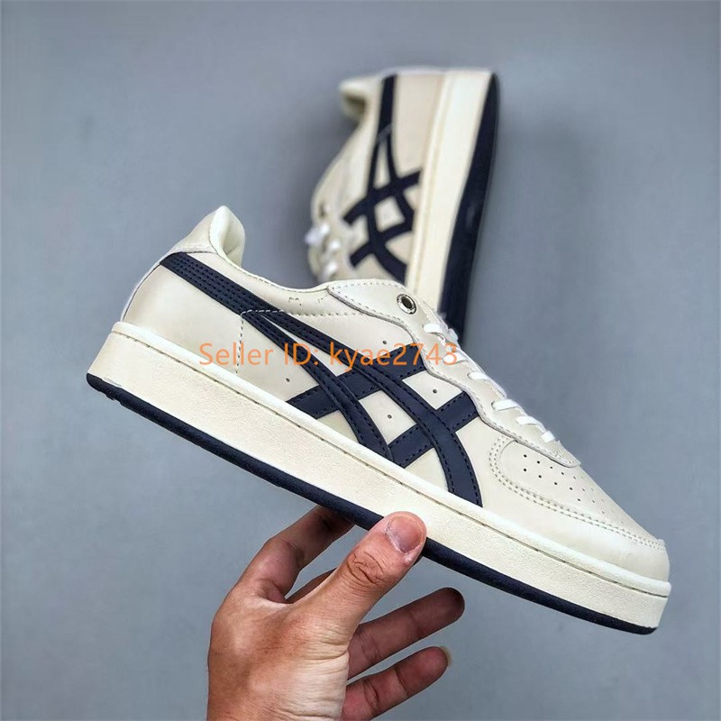 Vintage ONITSUKA TIGER GSM SD Beige/Navy Blue 1183A803-200 | eBay