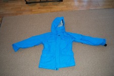 Oakley Snowboard Ski Jacket Woman's Medium bright blue light insulation