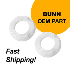 Bunn Ultra Auger Shaft to Hopper Nose Bushings PAIR 2 PACK 32189.0000 OEM PARTS