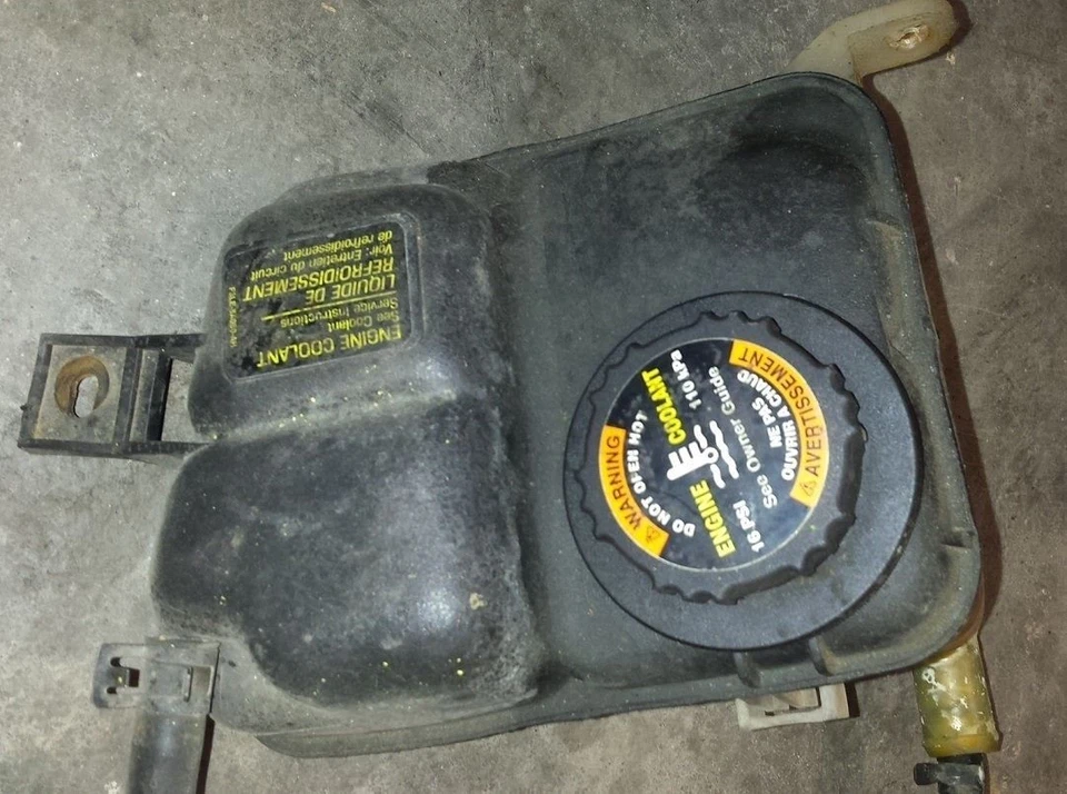 Tanque de depósito de desbordamiento de refrigerante 4,6 L 1996 1997 1998 Thunderbird Cougar Mark VIII Foto 4 de 4