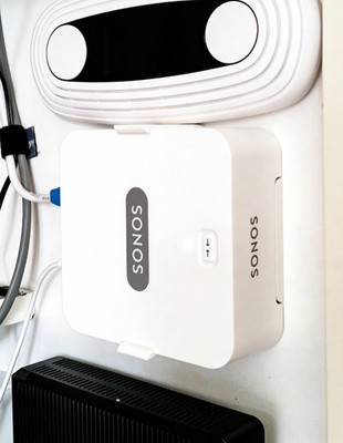 Sonos Bridge Halter Wandmontage   Wall Mount Smart Home Zubehör | weiß, NEU