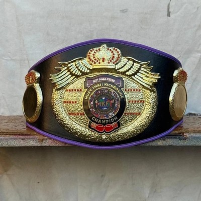 IKF Amateur Muay Thai kick Boxing MMA Championship Belt Adult Size