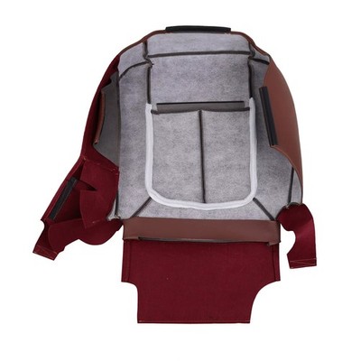 Brand New Wine Red Car Leather Seat Cover Replace For Ford F150 King Ranch 09-12