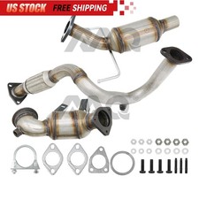 Front Rear Catalytic Converter and Flex Pipe for Chevrolet Trax 1.4L 2015-2021