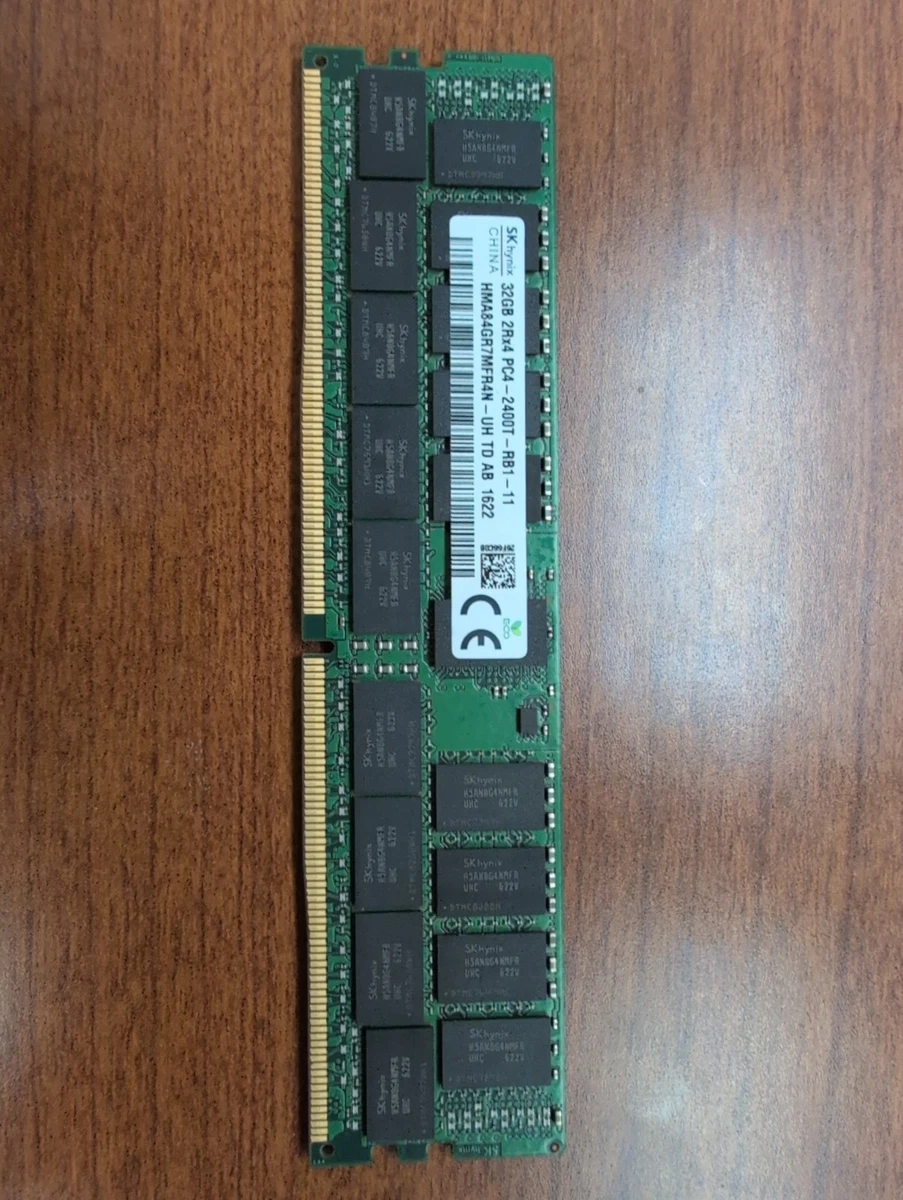 PC4-19200 (DDR4-2400) Bus Speed Server RAM 32 GB Capacity per