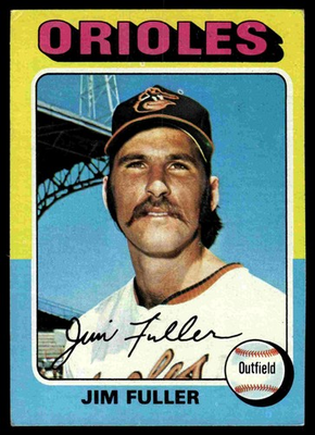 #ad Jim Fuller 1975 Topps #594 $1.99