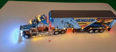 Modellbau Umbau H0 Art CAR SYSTEM ( Analog ) KENWORTH Supertruck Henglei 1:87 