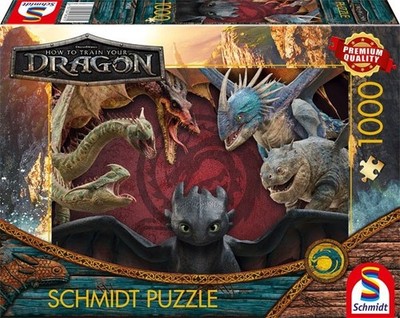 Schmidt Spiele Puzzle Dragons Motiv 1 1000 Teile Dragons are Real