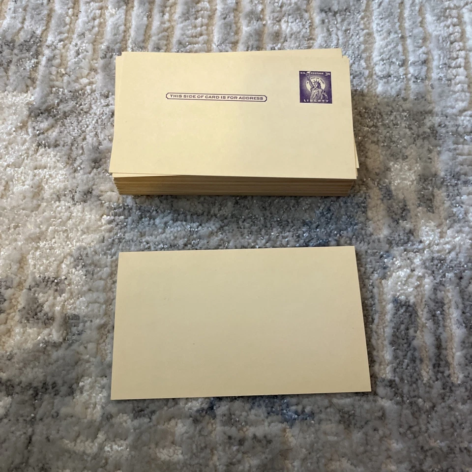 US Stamps SC# UX46 Statue of Liberty 3c Postal Card MNH 1958 Lot Of 113 - Image 4 of 4