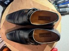 Mezlan Mens Black Single Monk Strap Oxford Shoes Dress Leather US 9.5 M Spain — photo 5