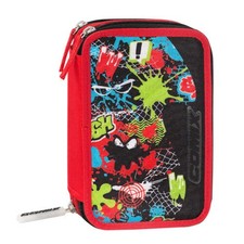 SCUOLA 74156PB ASTUCCIO 3 ZIP COMIX WAVE PAINT BALL