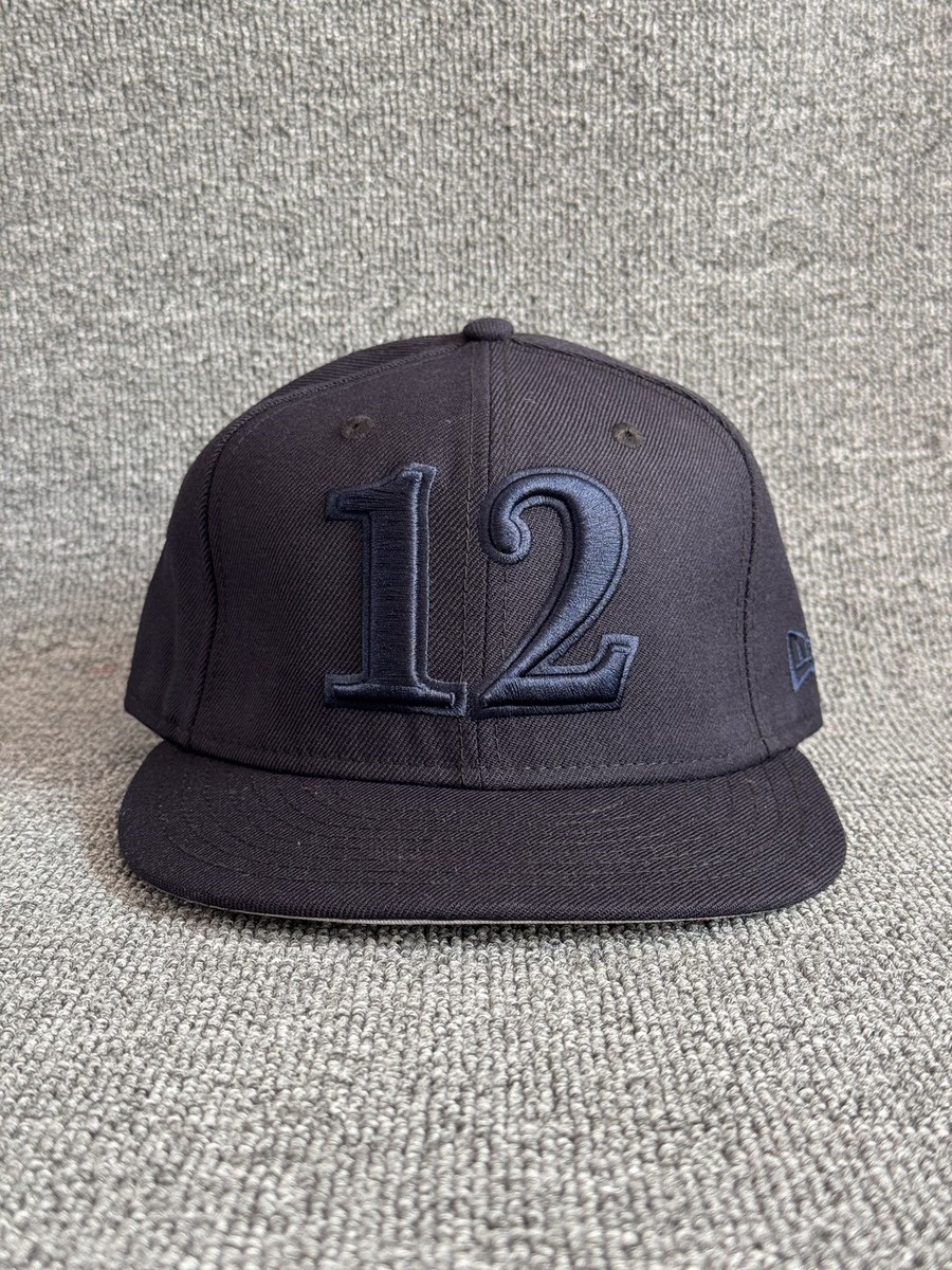 New Era 12th Man 9FIFTY Snapback Navy One Size Retro Hat