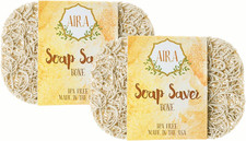 Soap Saver - Soap Dish  Holder - BPA Free Shower  Bath Holder - Drains Water,