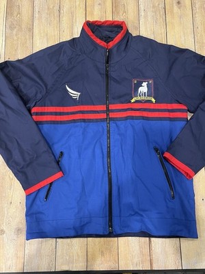 AFC Richmond Jacket Mens XLarge Blue Red Ted Lasso Soccer Football Costume Movie