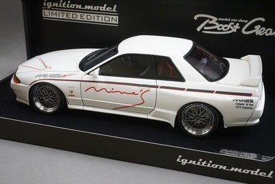 Ignition Model 1/18 Minicar IG0672 Nissan Skyline Gt-r Mine's R32