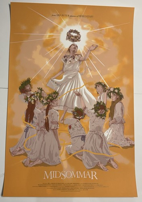 #ad Ben Turner Midsommar Screen Print 24x36 # 35 $110.00
