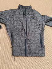 Patagonia Nano Puff Insulated Jacket for Men, Size Large - Stone Gray