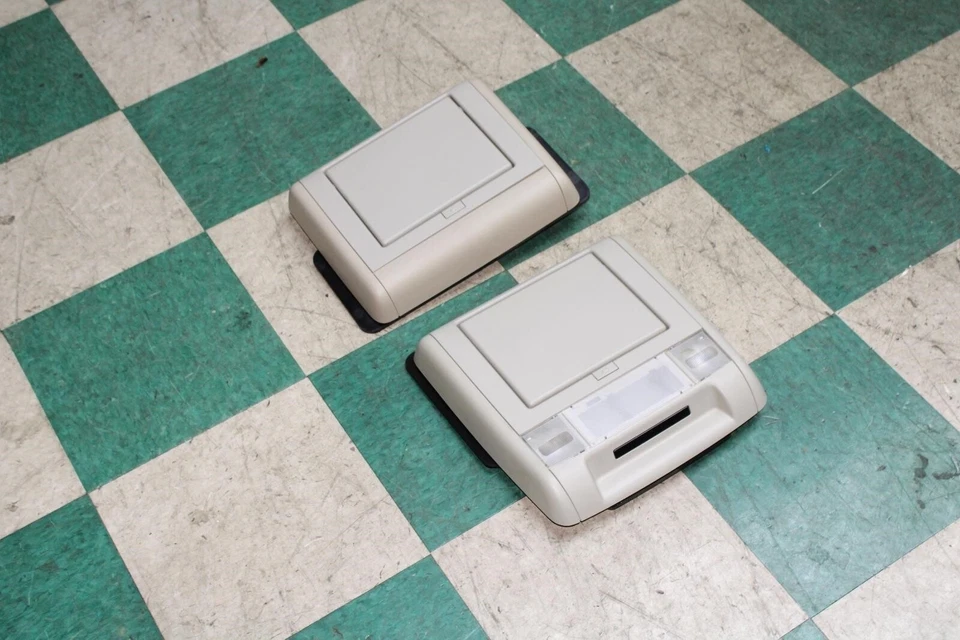 07-14 Escalade ESV Grey Overhead Roof Pair Entertainment System Displays U42 WTY Foto 3 de 4