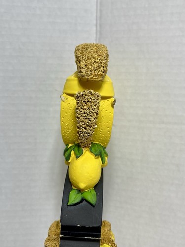 🔥 Preowned 12 Inch Tall Shock Top Lemon Shady 3D Beer Tap Handle🔥 - Picture 11 of 19