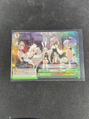 Are You Learning How to Dance? Triple Rare Weiss Card AZL/S119-E064R RRR