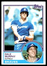 Dale Murphy 1983 Topps #760 Atlanta Braves MLB READ FREE SHIPPING AutographDen