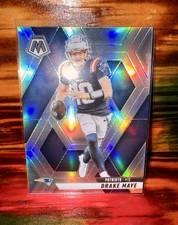 2025 Panini Mosaic - Drake Maye #28 Silver Prizm